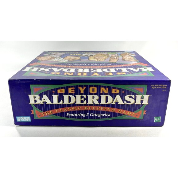 Parker Brothers Beyond Balderdash The Classic Bluffing Board Game 1997 Vintage - Picture 12 of 12